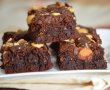 Peanut caramel brownies-4