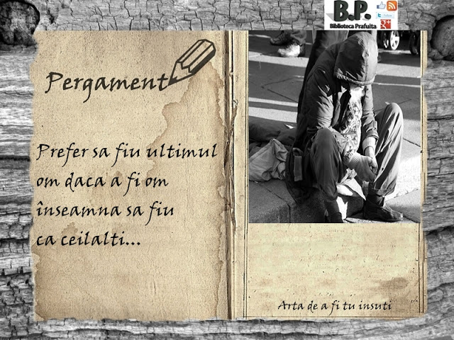 Meseria de a fi …OM