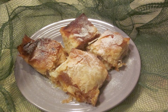 Strudel cu mere si dovleac