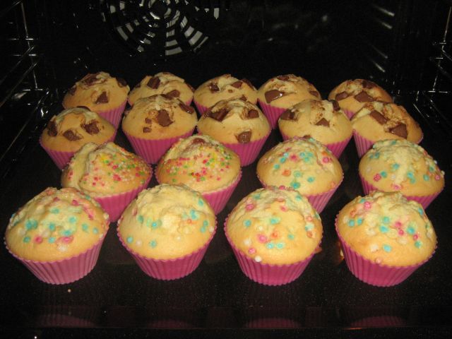 Muffins cu ciocolata