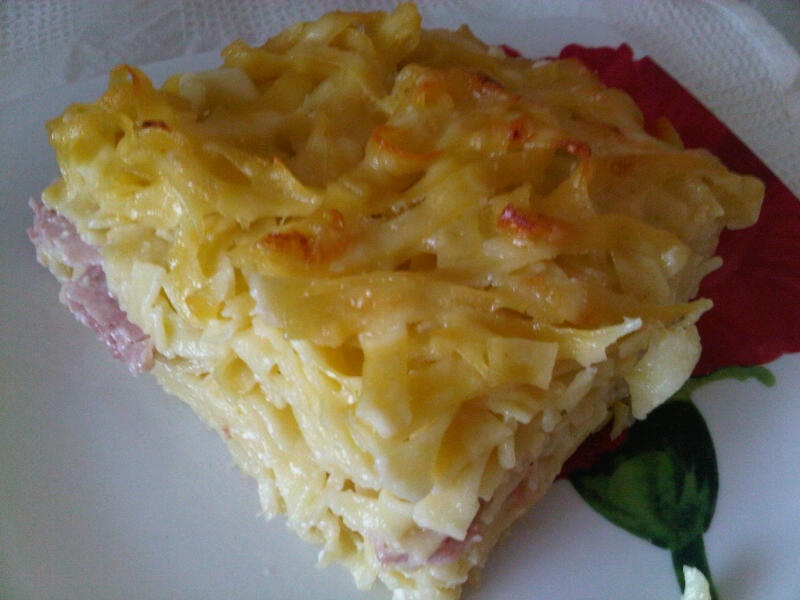 Sufleu de tagliatelle