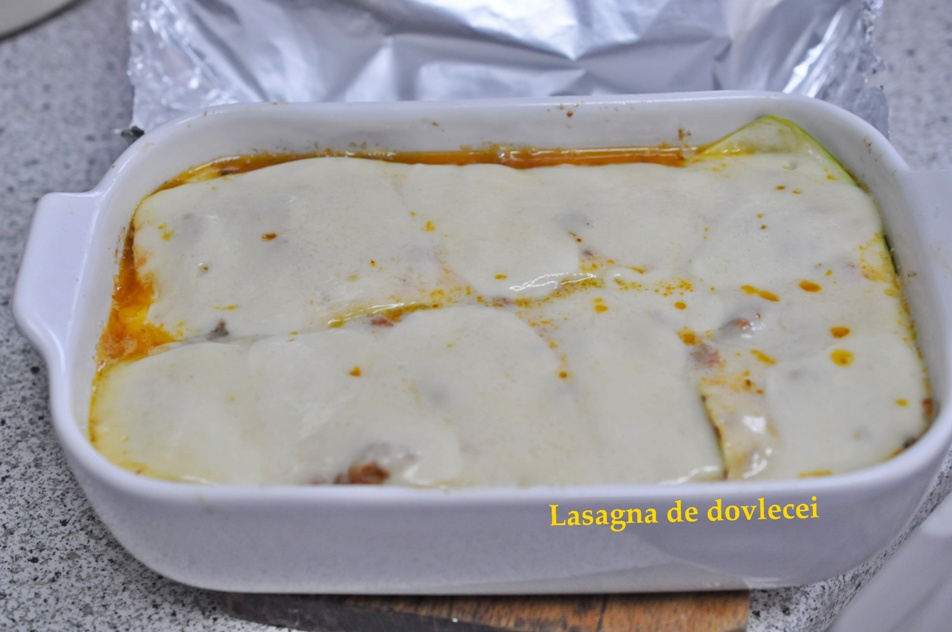 Lasagna cu dovlecei