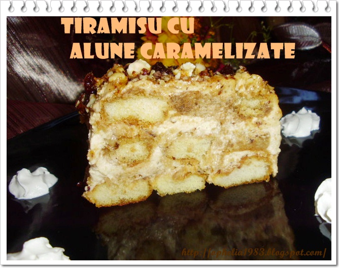 Tiramisu reţetă cu blat