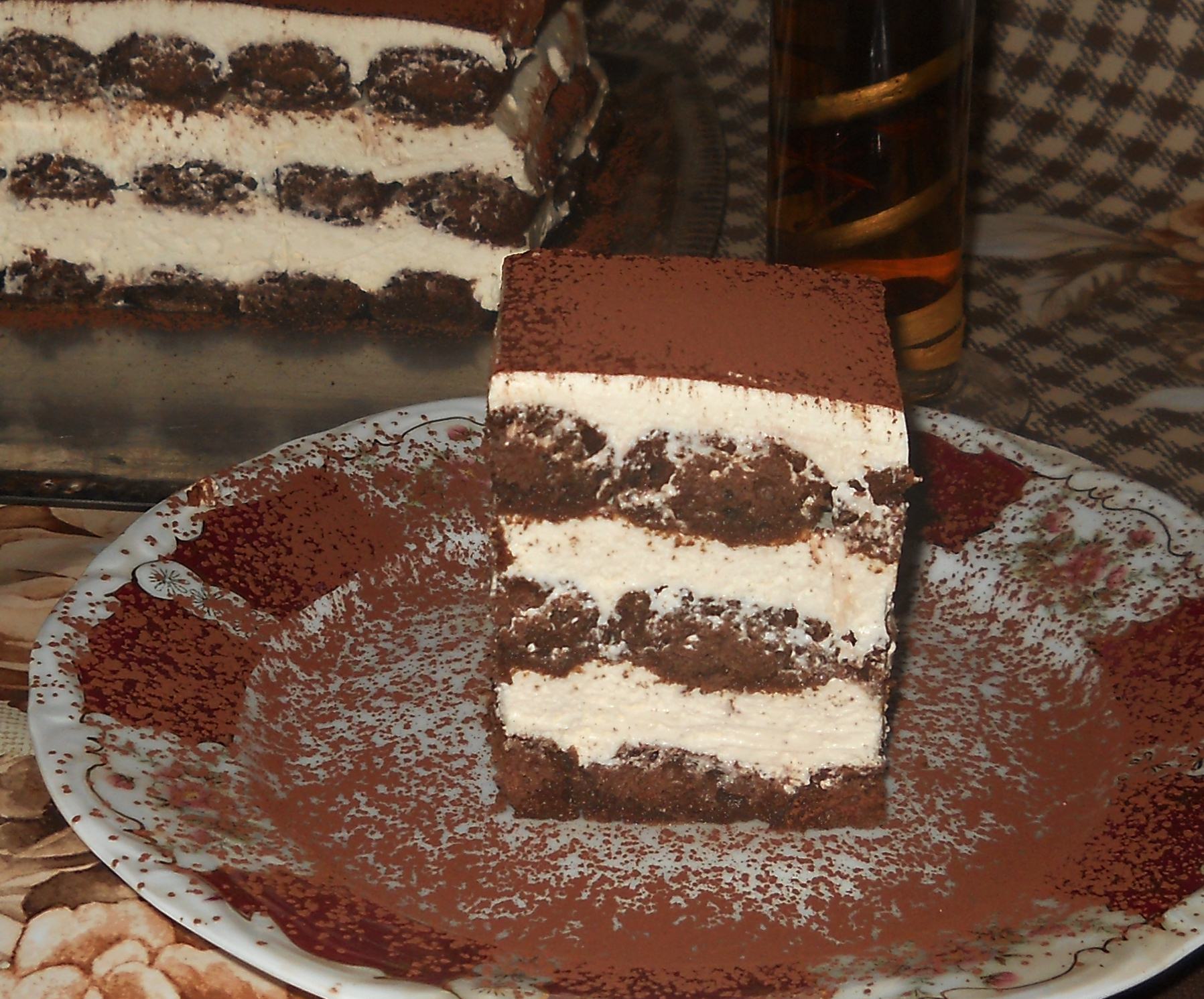 Tiramisu reţetă originala, cu frisca, mascarpone si cafea