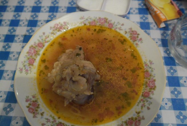 Ciorba de oase de porc