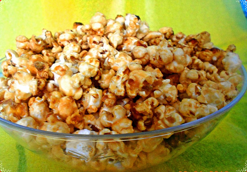 Popcorn caramel