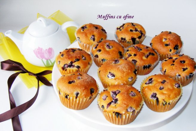 Muffins cu afine