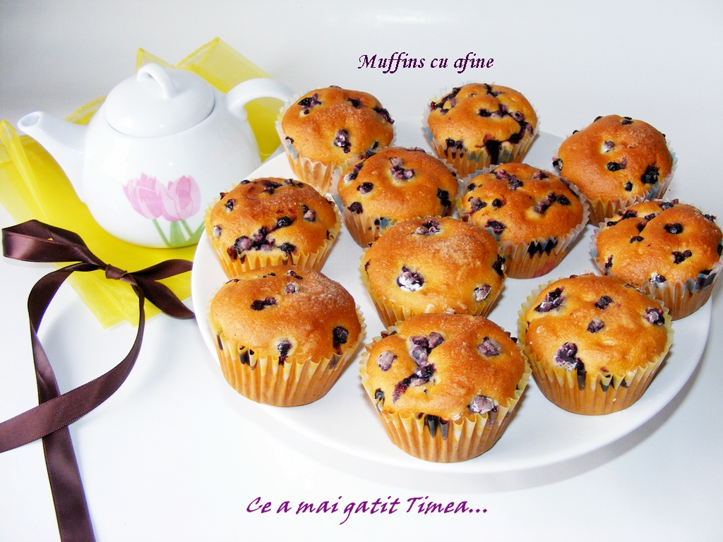 Muffins cu afine