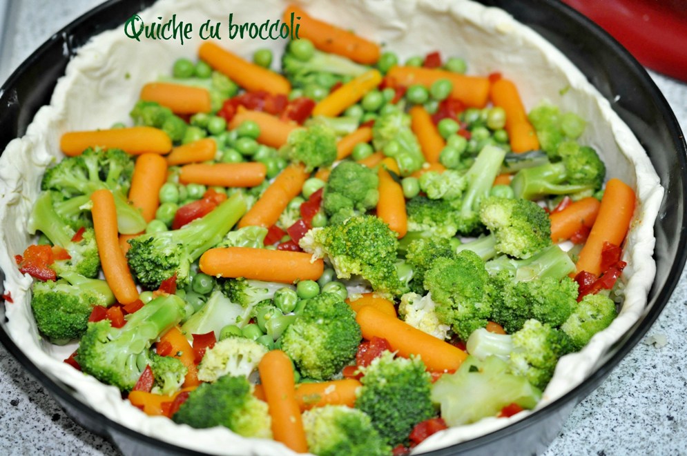 Quiche cu broccoli