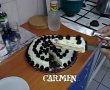 Tort cu crema de vanilie si mure.-2