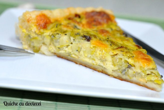 Quiche cu dovlecei