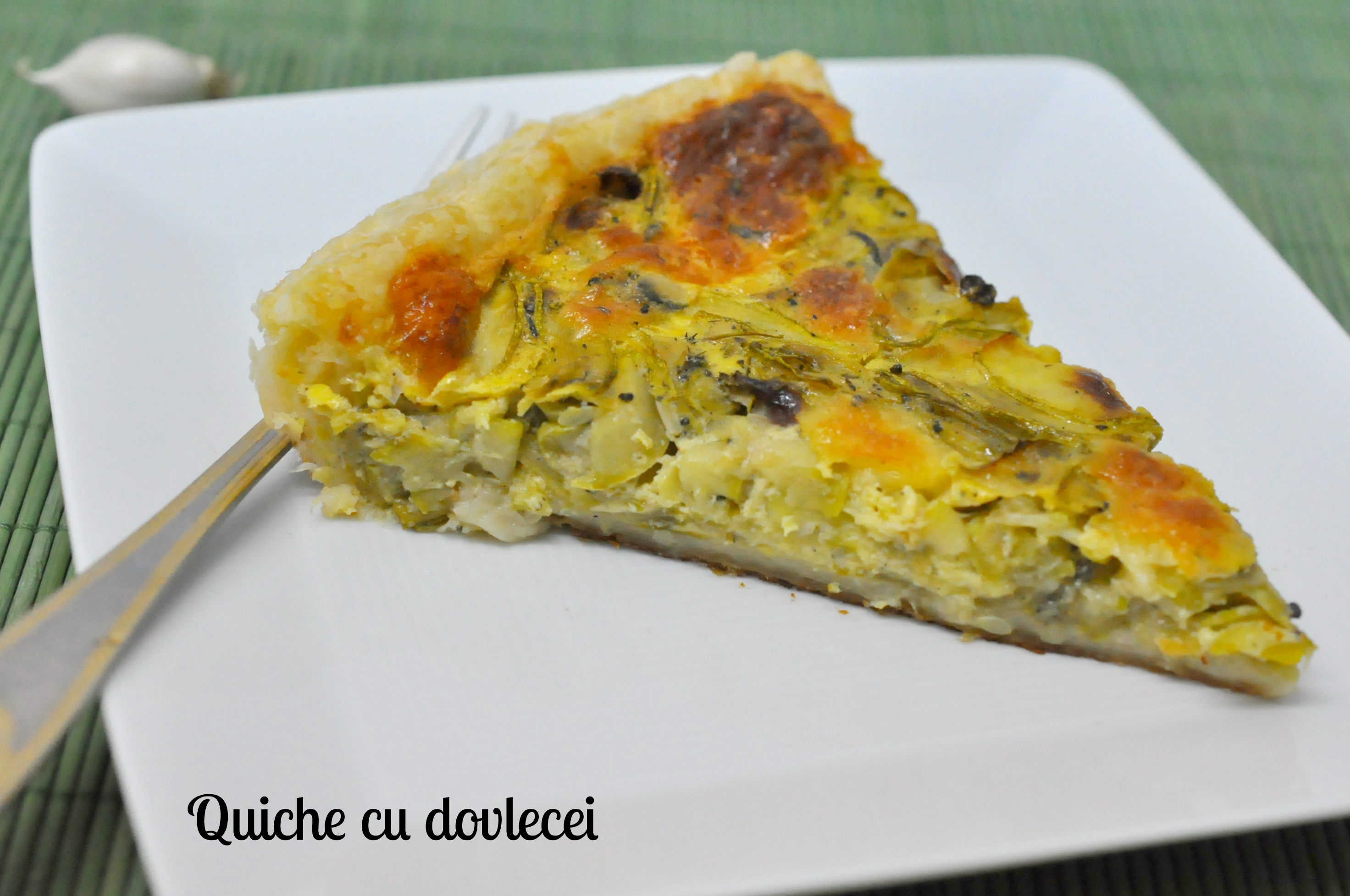 Quiche cu dovlecei