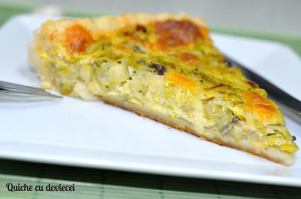 Quiche cu dovlecei