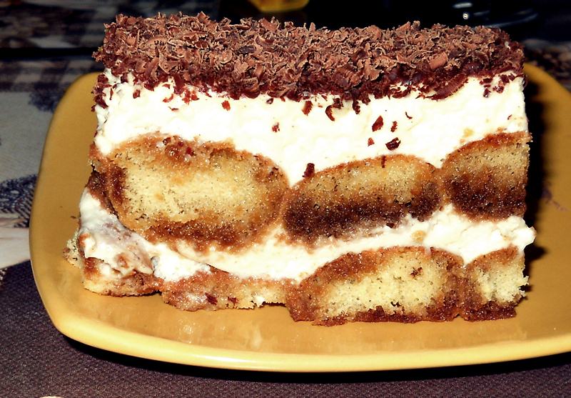 Tiramisu reţetă originală, cu ciocolata neagra