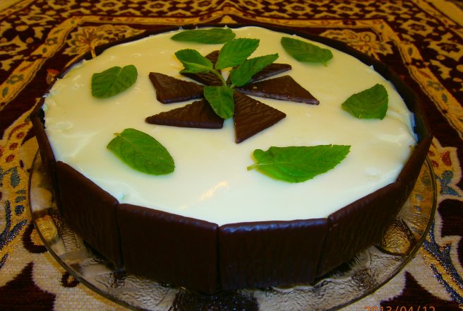 Cheesecake "After eight"