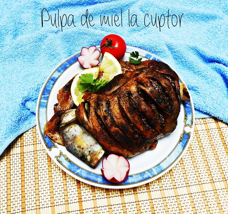 Pulpa de miel la cuptor