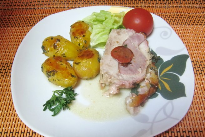 Cotlet de porc evantai