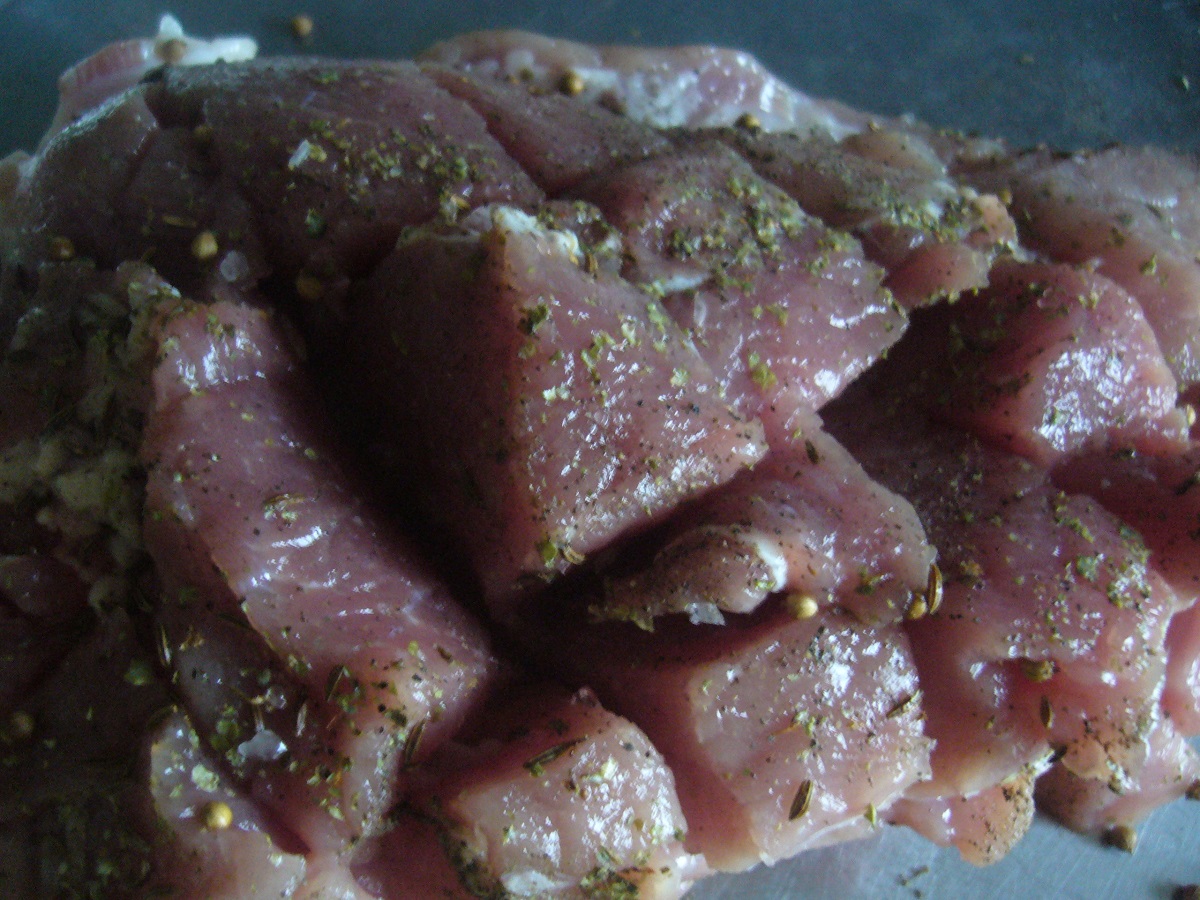 Pulpa de porc aromata