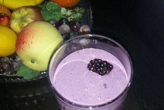 Smoothie cu mure