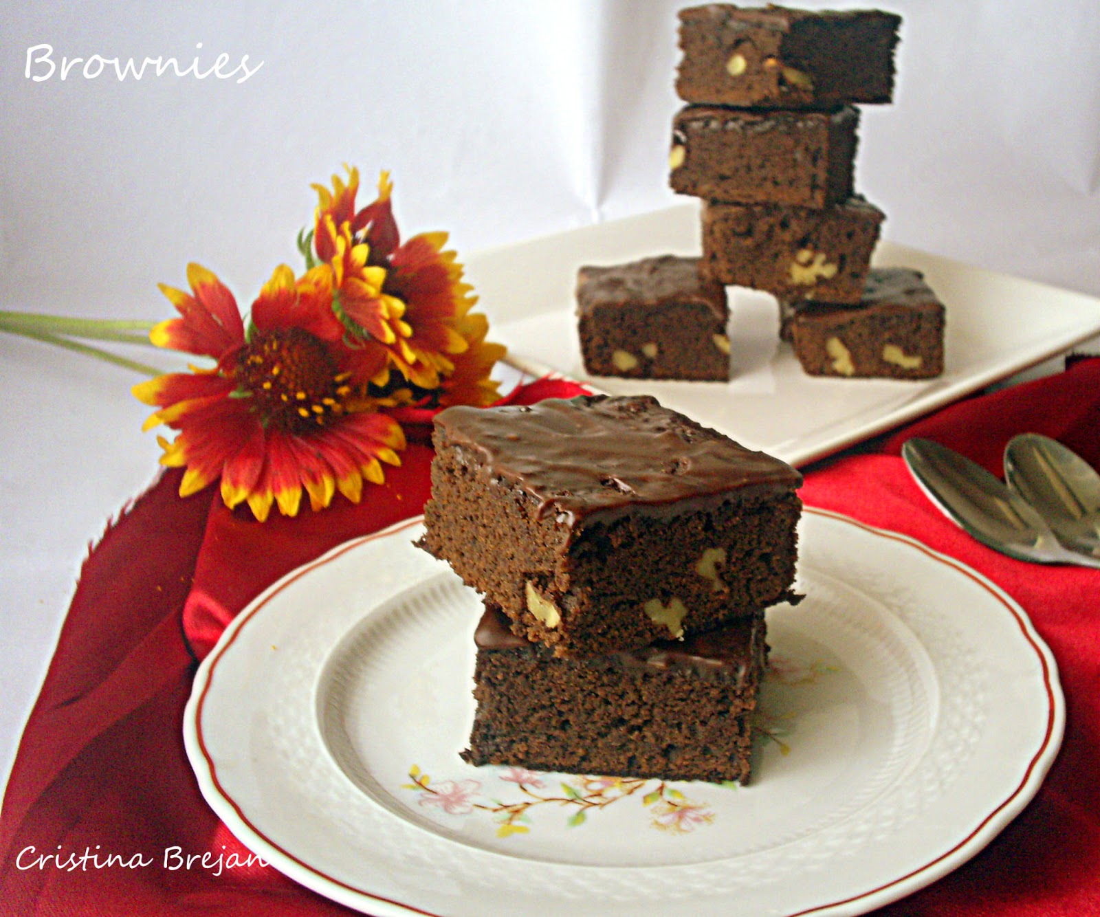 Brownies cu nuci