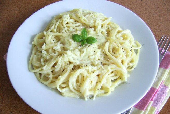 Spaghetti quattro formaggi