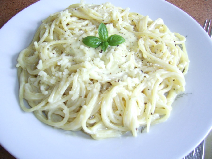 Spaghetti quattro formaggi