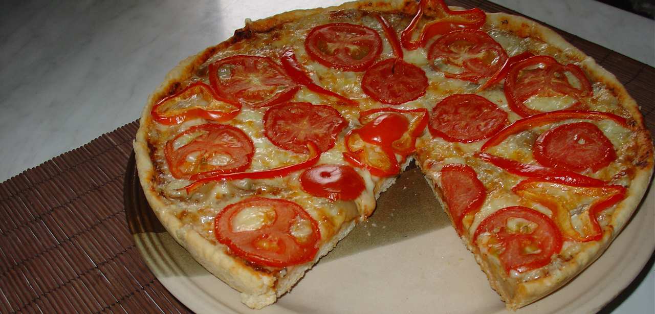 Pizza simpla de casa