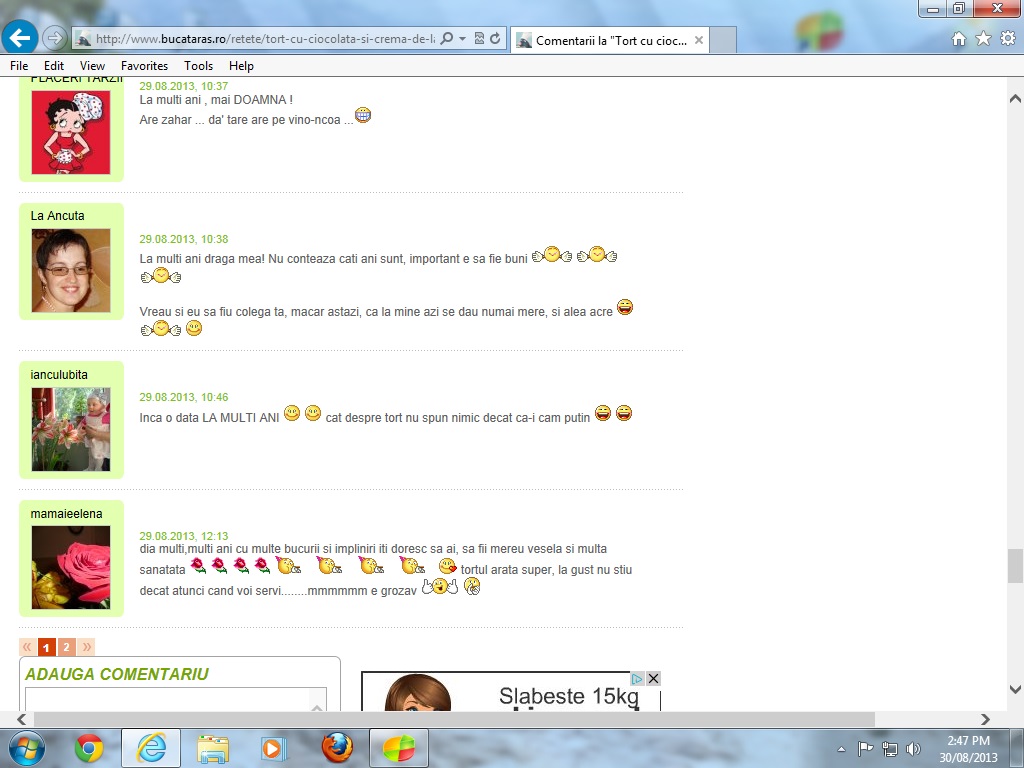 Jurnal de aniversare