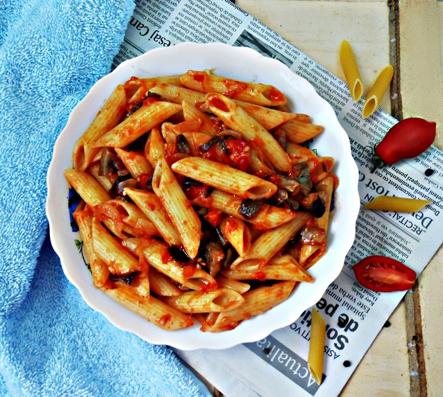 Penne cu ghebe