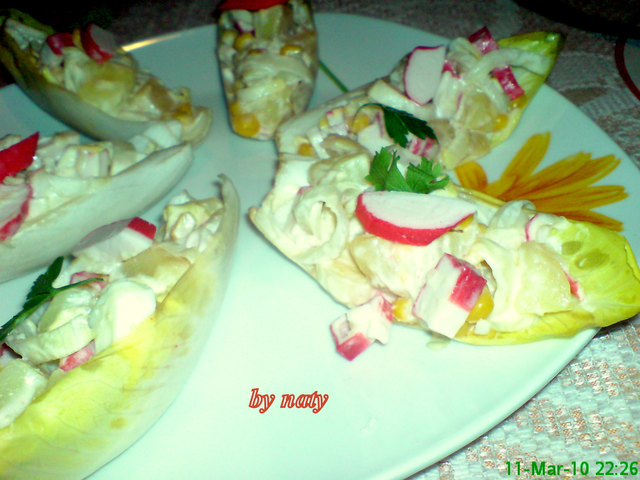 Salata de andive cu surimi