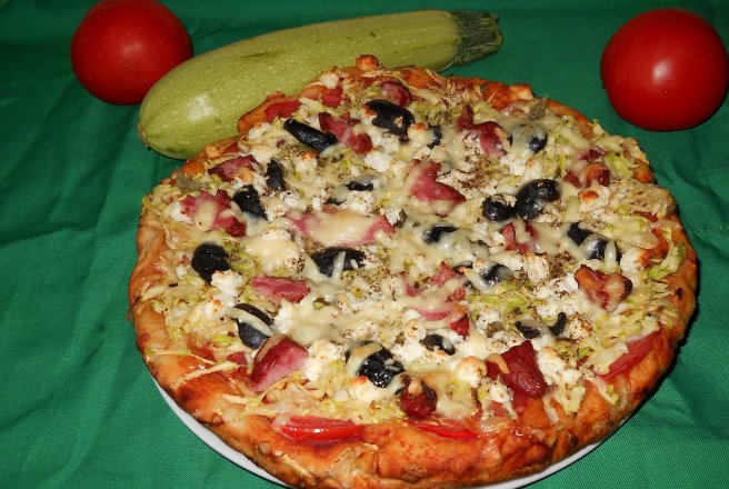 Pizza cu dovlecei