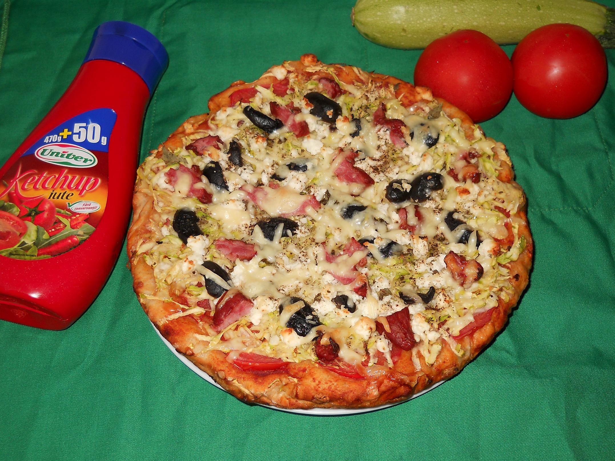 Pizza cu dovlecei