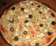 Pizza cu praz si branza de burduf-1