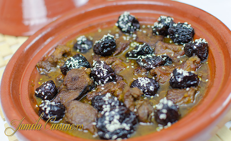 Tajine de miel cu prune uscate (reteta video)