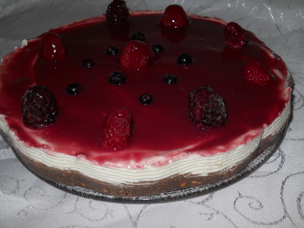 Cheesecake cu portocale