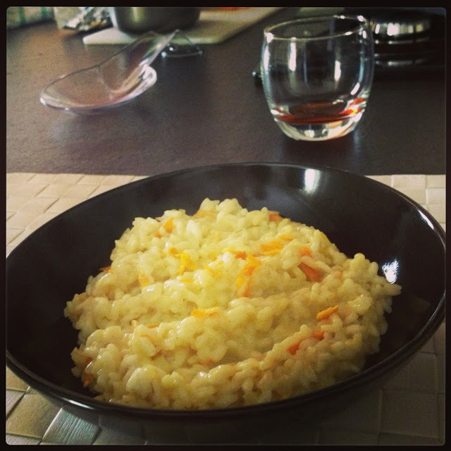 Risotto cu portocala