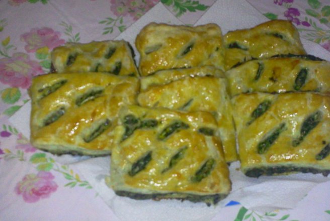 Strudel cu spanac