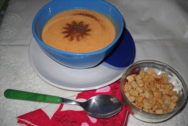 Supa crema de legume cu ghimbir