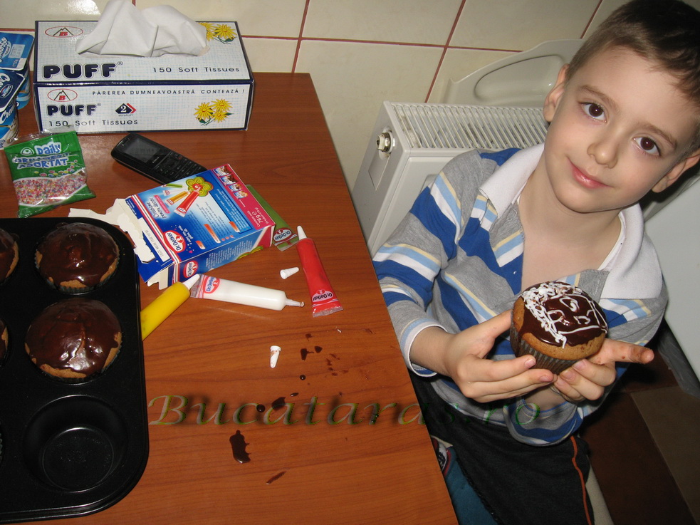Cupcakes cu nutella