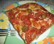 Pizza cu branza si cascaval-7