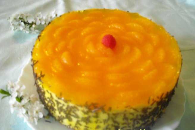 Chessecake cu mandarine