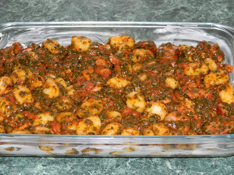 Gnocchi cu leurda