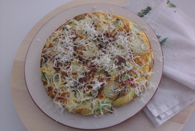 Fritatta cu legume