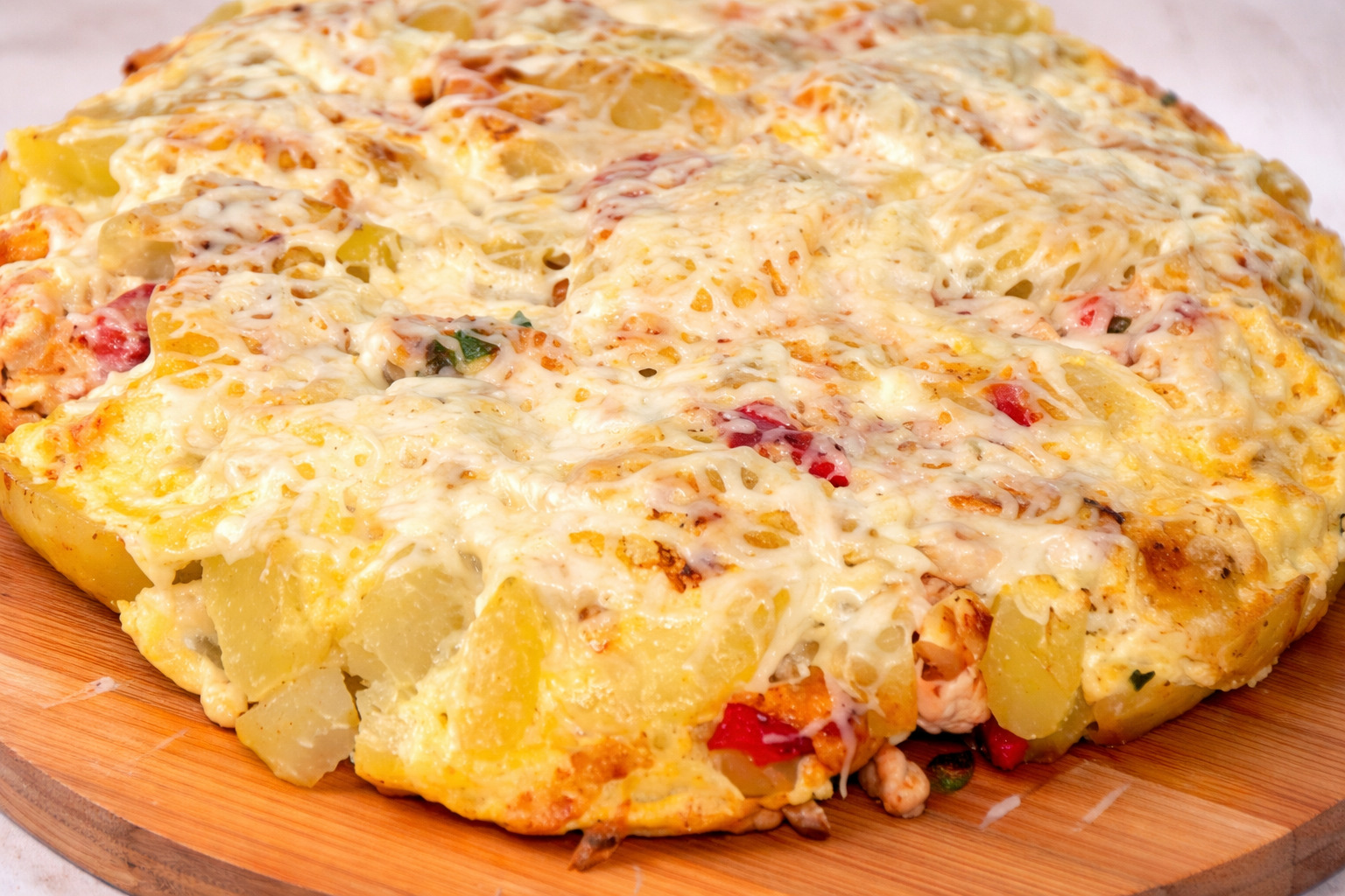 Fritatta cu pui