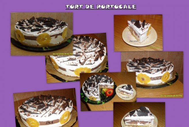 Tort de portocale