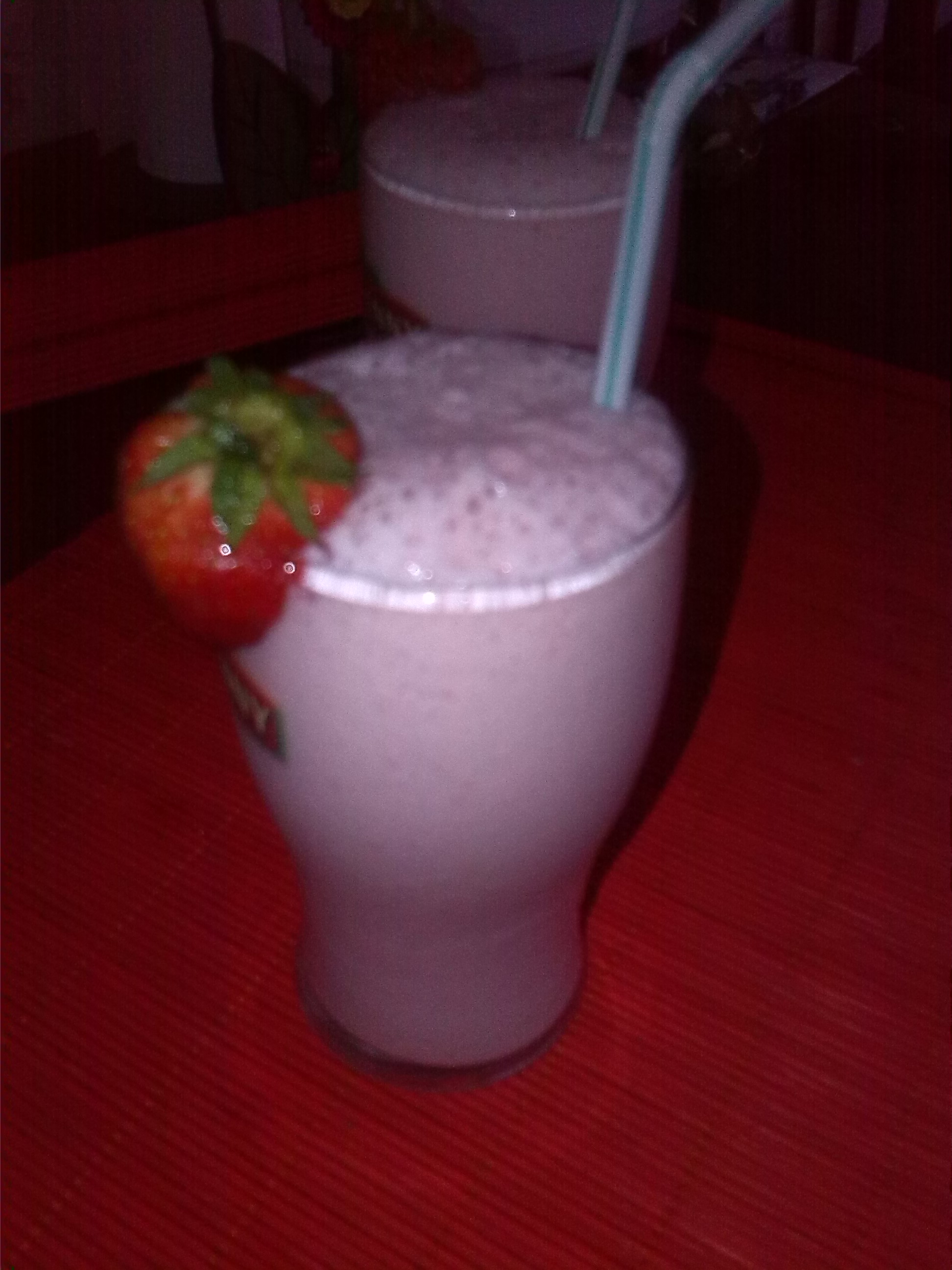 Milkshake cu capsune