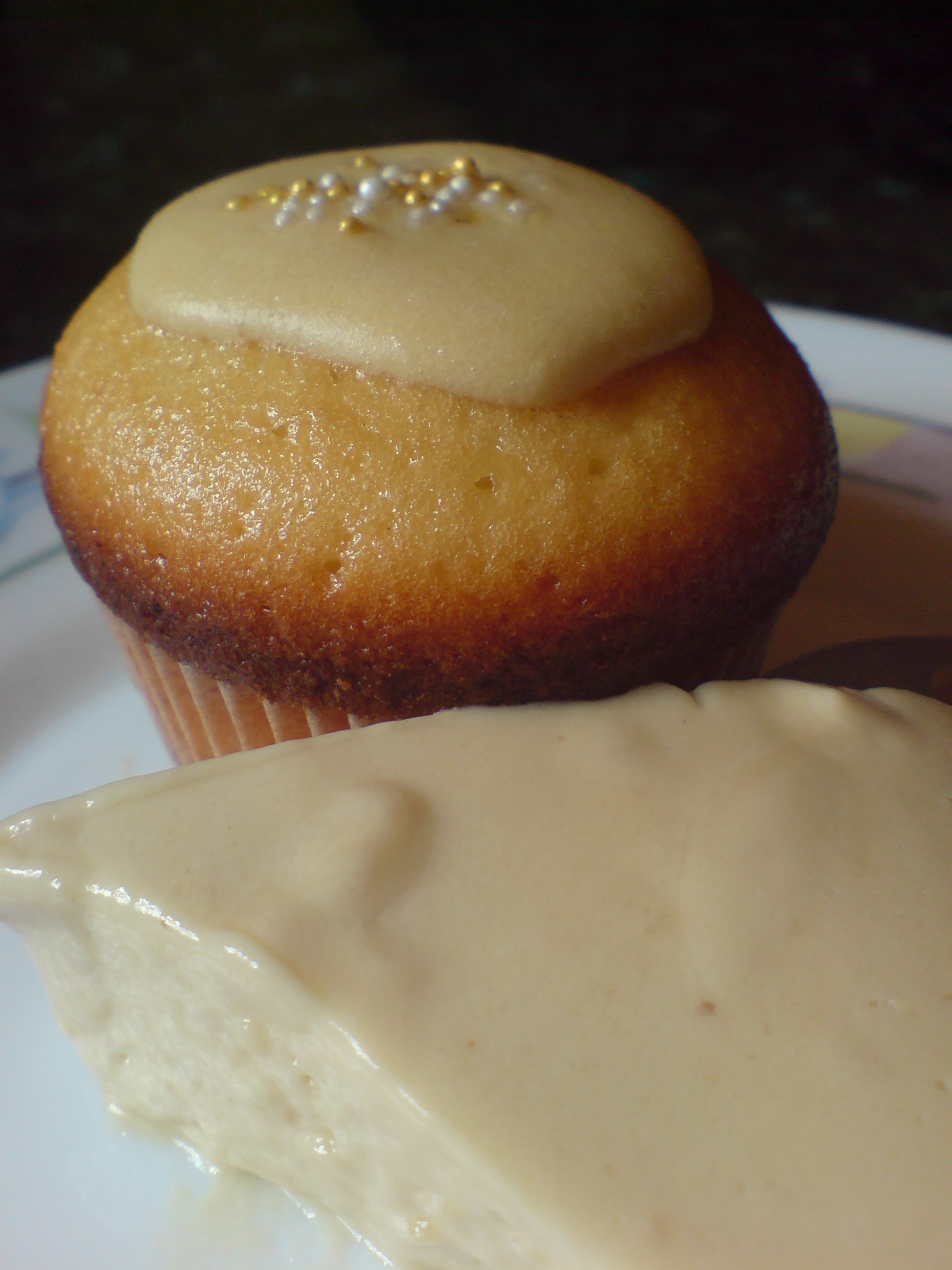 Bizcocho caramel cupcakes