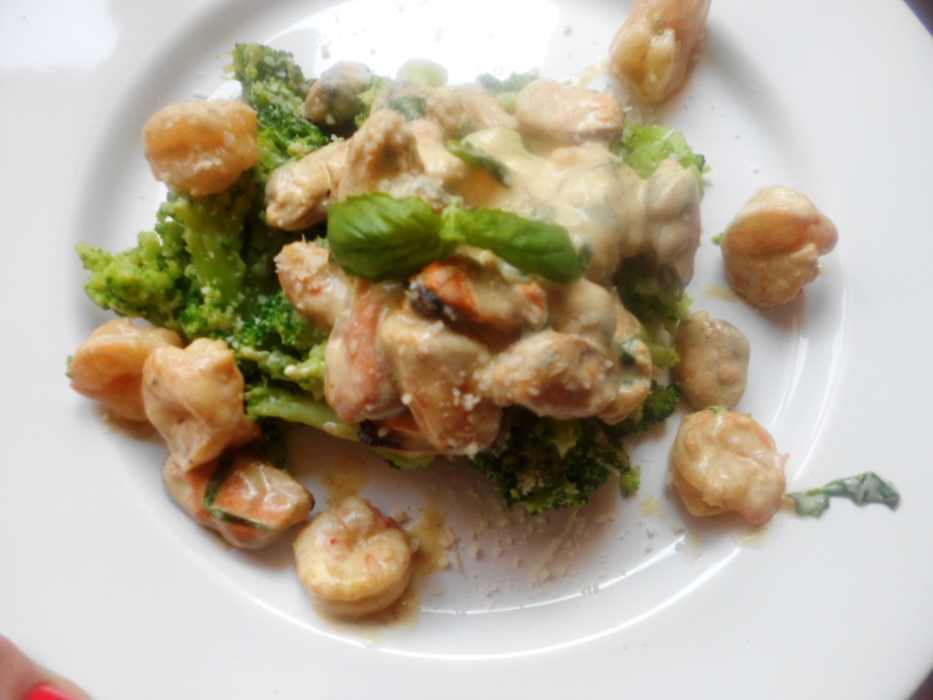 Fructe de mare cu brocoli