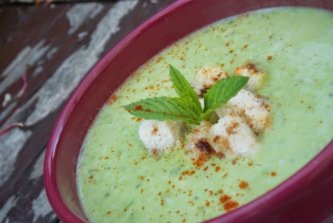 Pea & Mint Soup