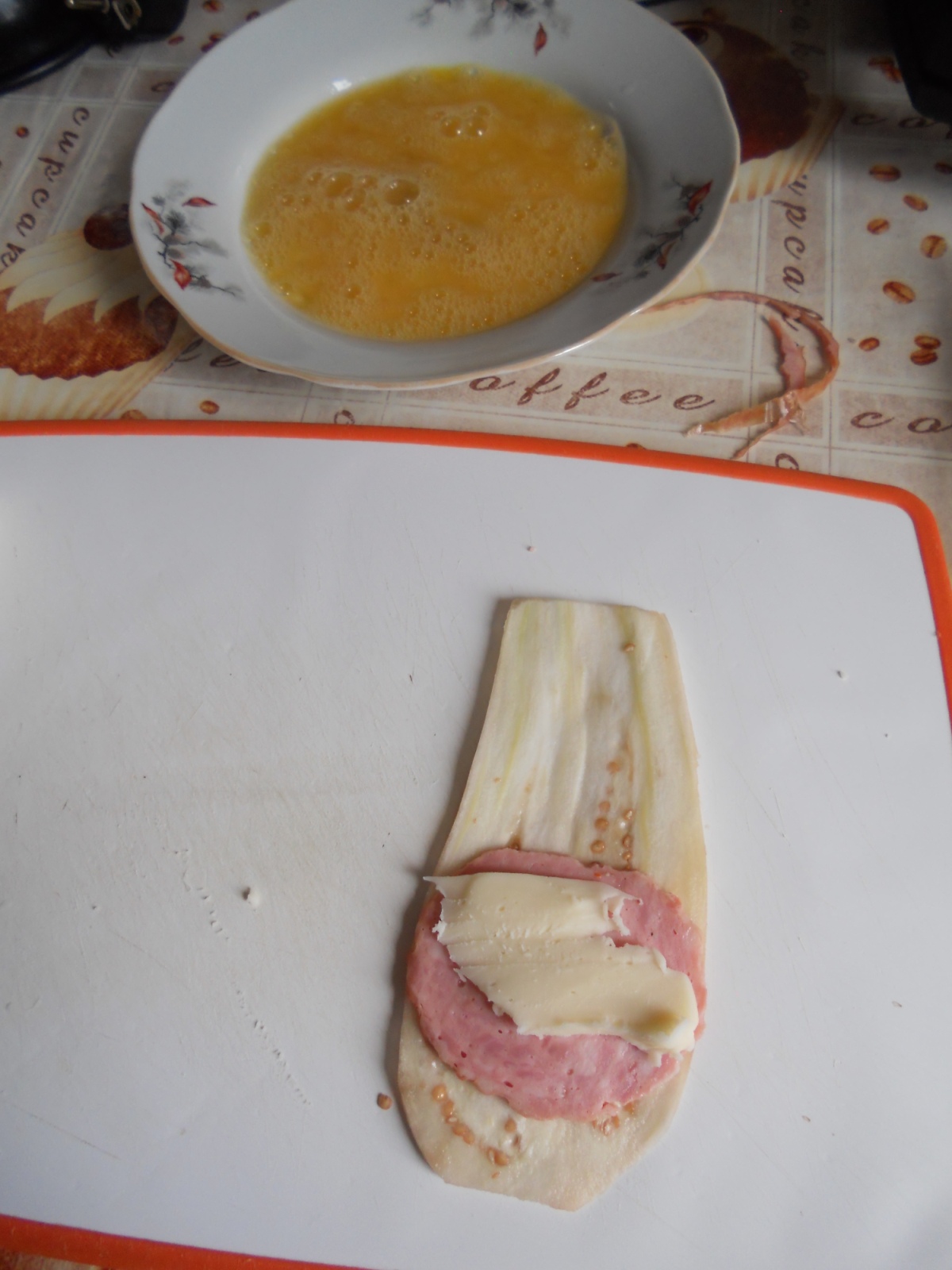 Cordon bleu cu vinete